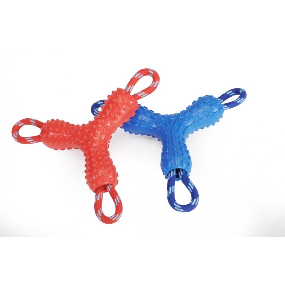 Camon Zabawka Dla Psa Bumerang z Liną 22 cm