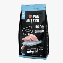 Pan Mięsko Kurczak z pstrągiem chrupki S 1,6kg karma sucha dla kotów dorosłych