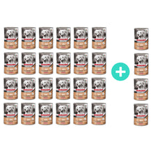 Pakiet Morando Pro Mokra Karma Dla Psa Pasztet Z Kurczakiem I Wątróbką 24 x 400 g + 4 Puszki GRATIS!