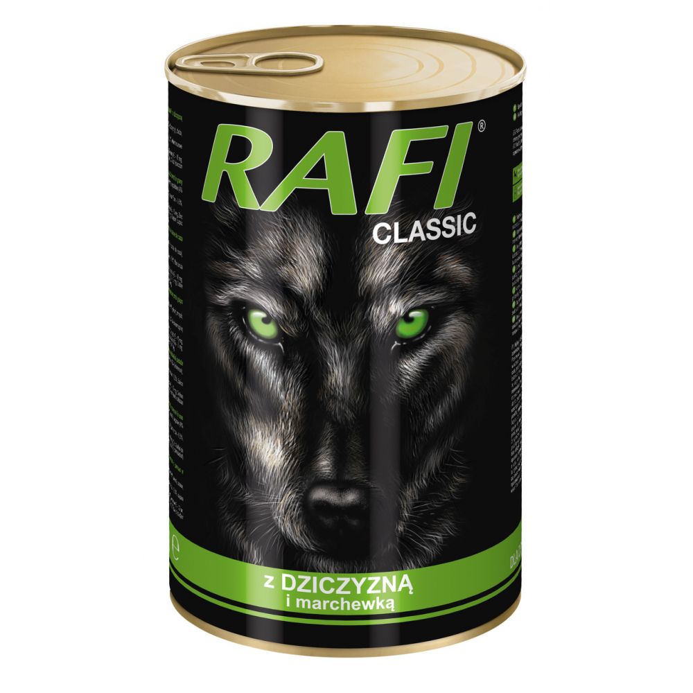 Dolina Noteci Rafi Classic z Dziczyzną i Marchewką 1240 g