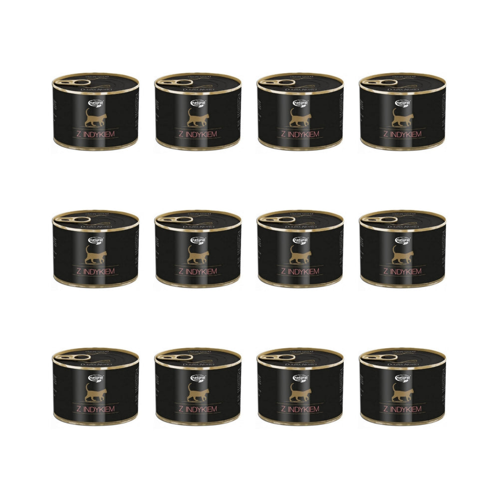 Pakiet Dolina Noteci Natural Taste z Indykiem Kot 12 x 185 g