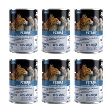 Pakiet PetRepublic Mokra Karma Dla Kotów Wszystkich Ras Z Kawałkami Pstrąga W Sosie 6 x 400 g