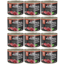 Pakiet Pan Mięsko Mokra Karma Dla Dorosłych Kotów Wieprzowina z Jeleniem 12 x 200 g