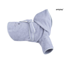 Amiplay Szlafrok Kąpielowy Dla Psa Szary 30 cm