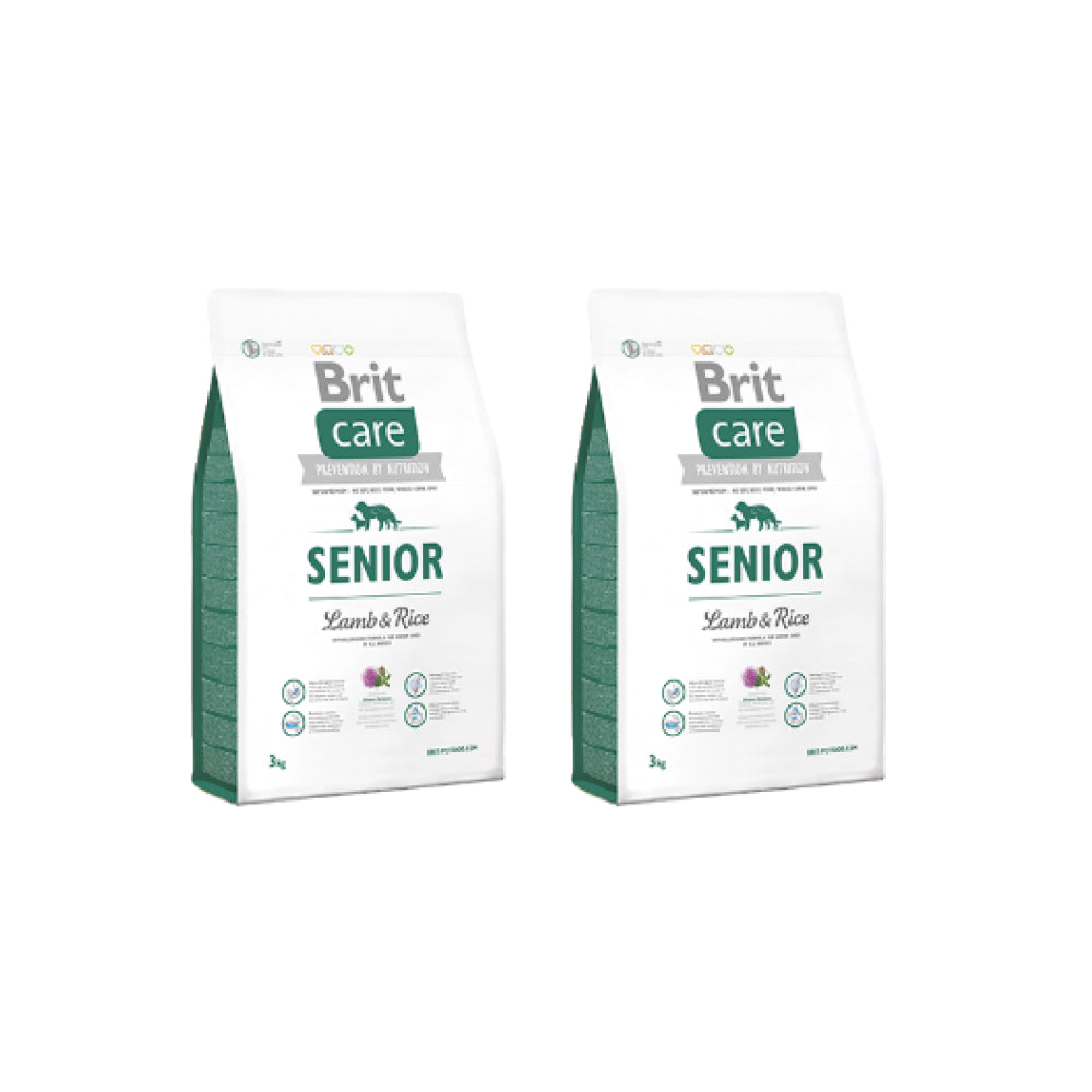 Pakiet Brit Care Lamb & Rice Jagnięcina Senior 2 x 3 kg