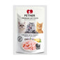 Petner Premium Mokra Karma Dla Dorosłych Kotów i Kociąt z Kurczakiem i Królikiem 85 g