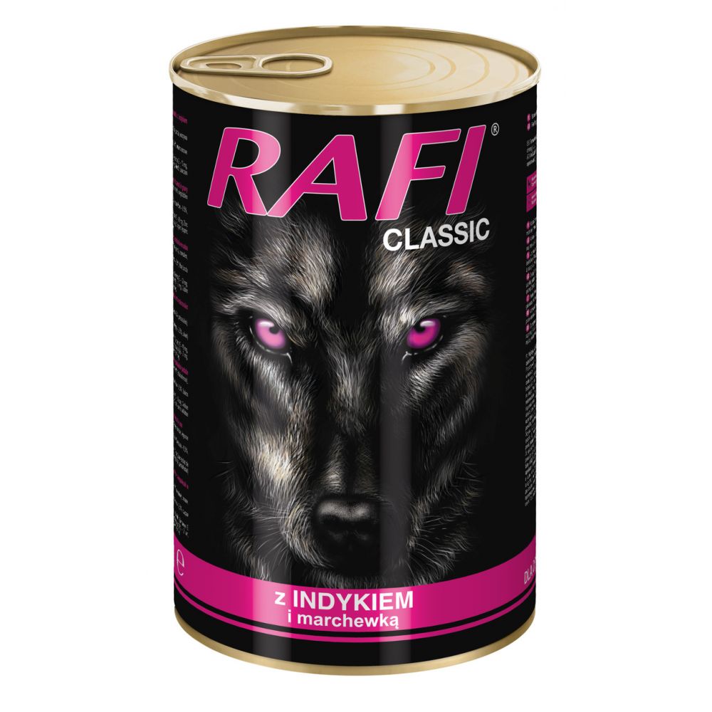 Dolina Noteci Rafi Classic z Indykiem i Marchewką 1240 g