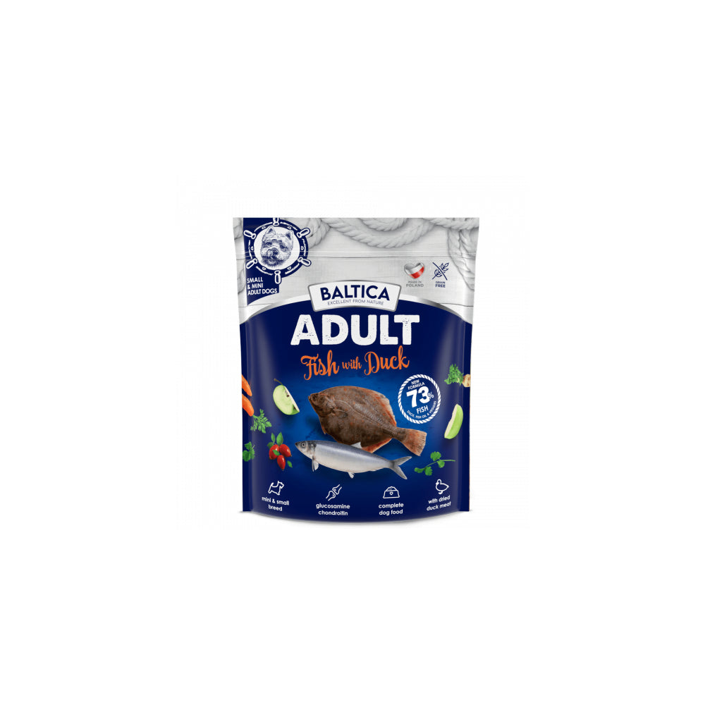 BALTICA Adult Fish with Duck XS/S 1kg