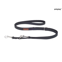 Amiplay 6 w 1 Smycz Cambridge Czarna 100 - 200 cm Rozmiar L