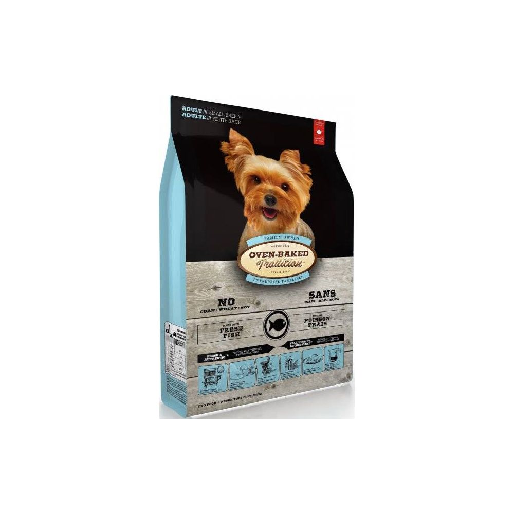 Oven Baked Sucha Karma Dla Dorosłych Psów Małych Ras Ze Świeżą Rybą 1 kg