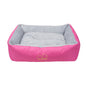 Amiplay Legowisko Sofa Babydoll Dla Psa Rozmiar M Jasnoszare Z Różowym