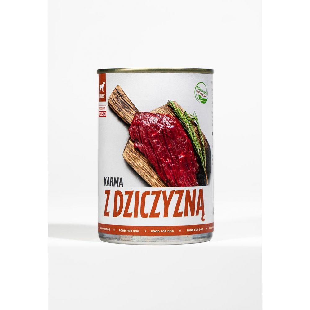 Bult Tuf Tuf Mokra Karma Dla Psa Mielonka Z Dziczyzną 800 g