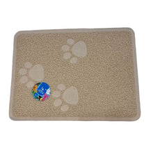 Delfin Mata Pod Kuwetę Gumowa Beżowa 48 x 36 cm