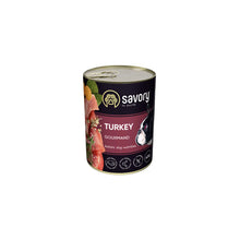 Savory Dog Adult Mono Turkey Karma Mokra Monoproteinowa Dla Dorosłych Psów Wszystkich Ras z Indykiem 400 g