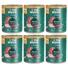 Pakiet Pan Mięsko Mokra Karma Dla Dorosłych Psów Pasztet z Ziołami i Kaczką 6 x 800 g