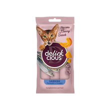 Delickcious Kremowe przysmaki Sardynka z dynią 4x15g dla kotów