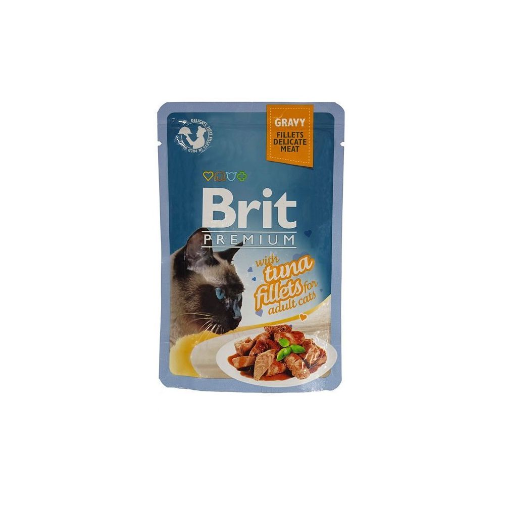 Brit Premium Tuna Fillets Tuńczyk Mokra Karma Dla Kota 85 g