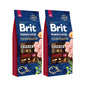 Pakiet Brit Premium By Nature Kurczak Senior Karma Dla Psów Starszych Dużych I Bardzo Dużych Ras L+XL 2 x 15 kg