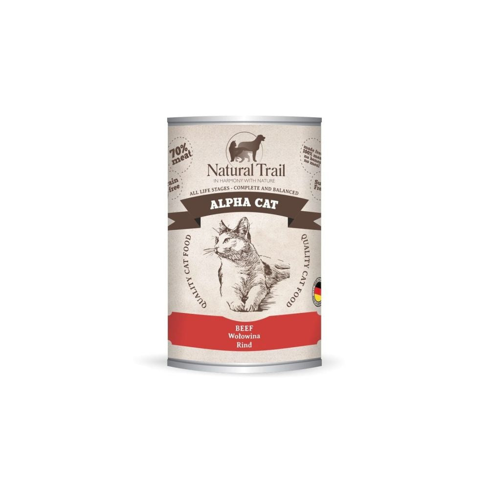 Natural Trail Alpha Beef  Wołowina Bezzbożowa 400 g