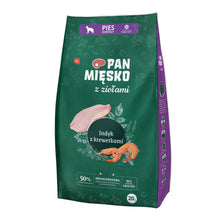 Pan Mięsko Sucha Karma Dla Dorosłych Psów z Ziołami Indyk z Krewetkami Rozmiar XL 20 kg