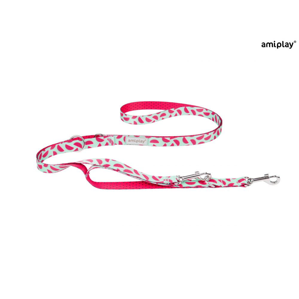 Amiplay Smycz 7in1 BeHappy Rozmiar M Watermelon