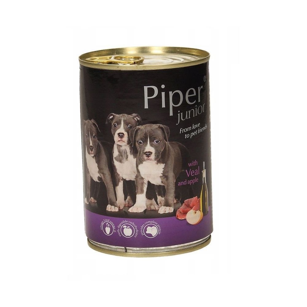 Dolina Noteci Piper Cielęcina z Jabłkiem Junior 400 g