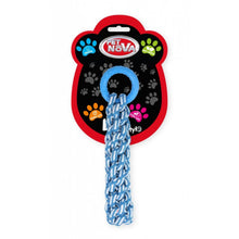 Pet Nova Dog Life Style Gruby Węzeł Sznura oraz Ringo Niebieskie o Zapachu Mięty 30 cm