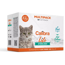 CALIBRA Cat Life Sterilised Multipack 12x85 saszetki mięsne