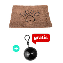 Pakiet Dirty Dog Mata Absorbująca Brud i Wodę Brązowa 58 x 41 cm + Peleryna Gratis!