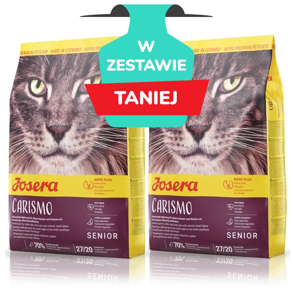 Josera Carismo Senior Nerki 2 x 10 kg