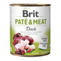 Brit Pate & Meat Duck Kaczka Mokra Karma Dla Psa 800 g