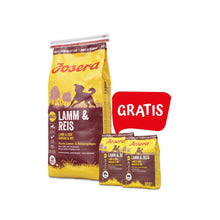 Pakiet Josera Lamm & Reis Jagnięcina 15 kg + 2 x 900 g GRATIS!