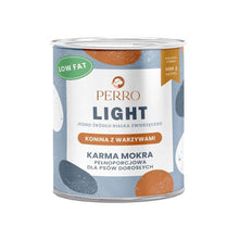 PERRO Light Konina z warzywami monobiałkowa 800g karma mokra dla psów dorosłych
