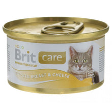 Brit Care Cat Chicken Breast+Chesse Pierś Kurczaka + Ser Mokra Karma Dla Kotów 80 g