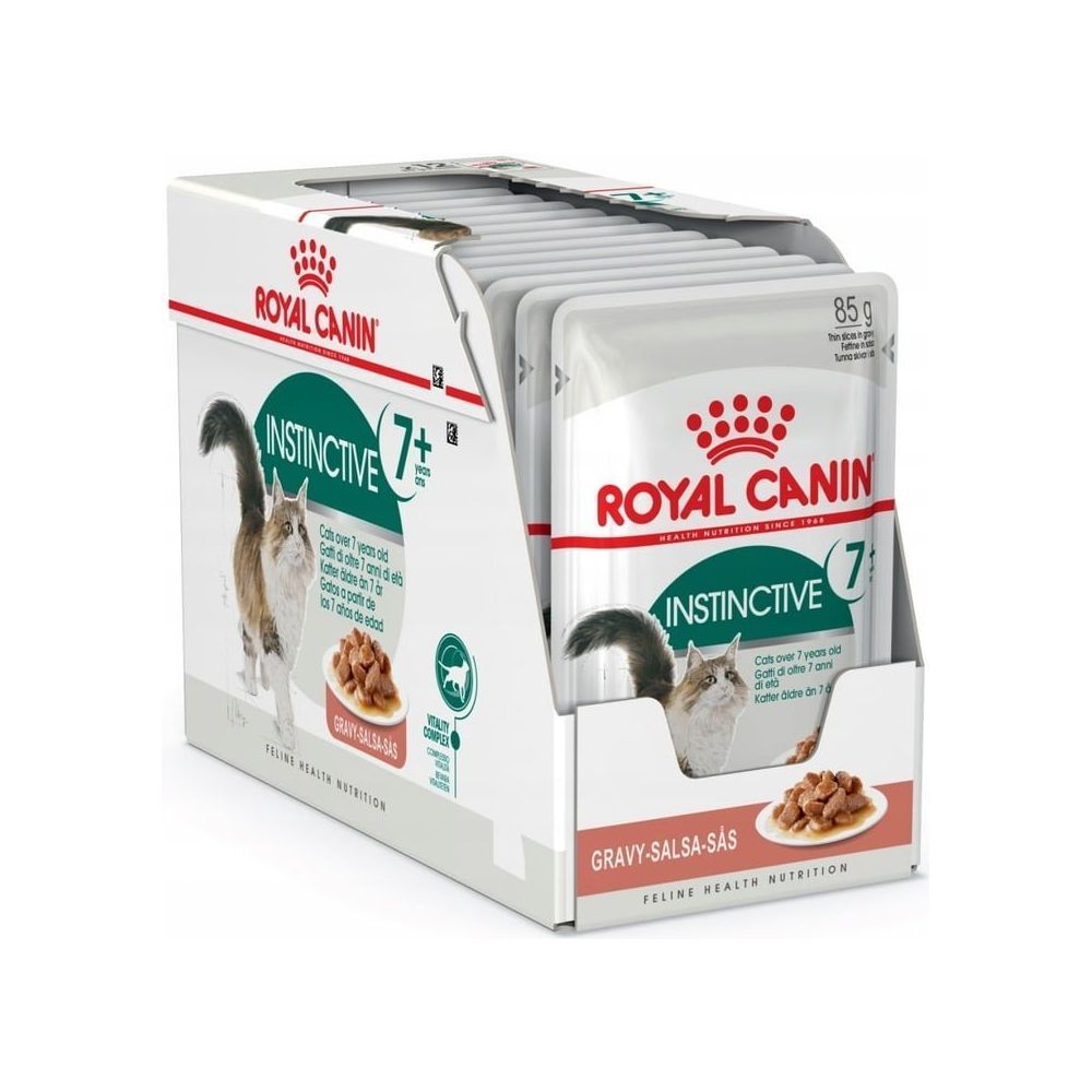 ROYAL CANIN Instinctive 7+ Gravy 85g 12 PACK karma mokra dla kotów