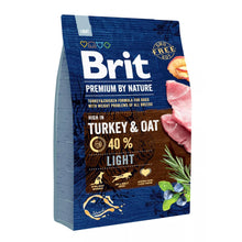 Pakiet Brit Premium By Nature Oat & Turkey Owies Indyk 15 kg + Brit Let’s Bite Beef Stick 12 g GRATIS !