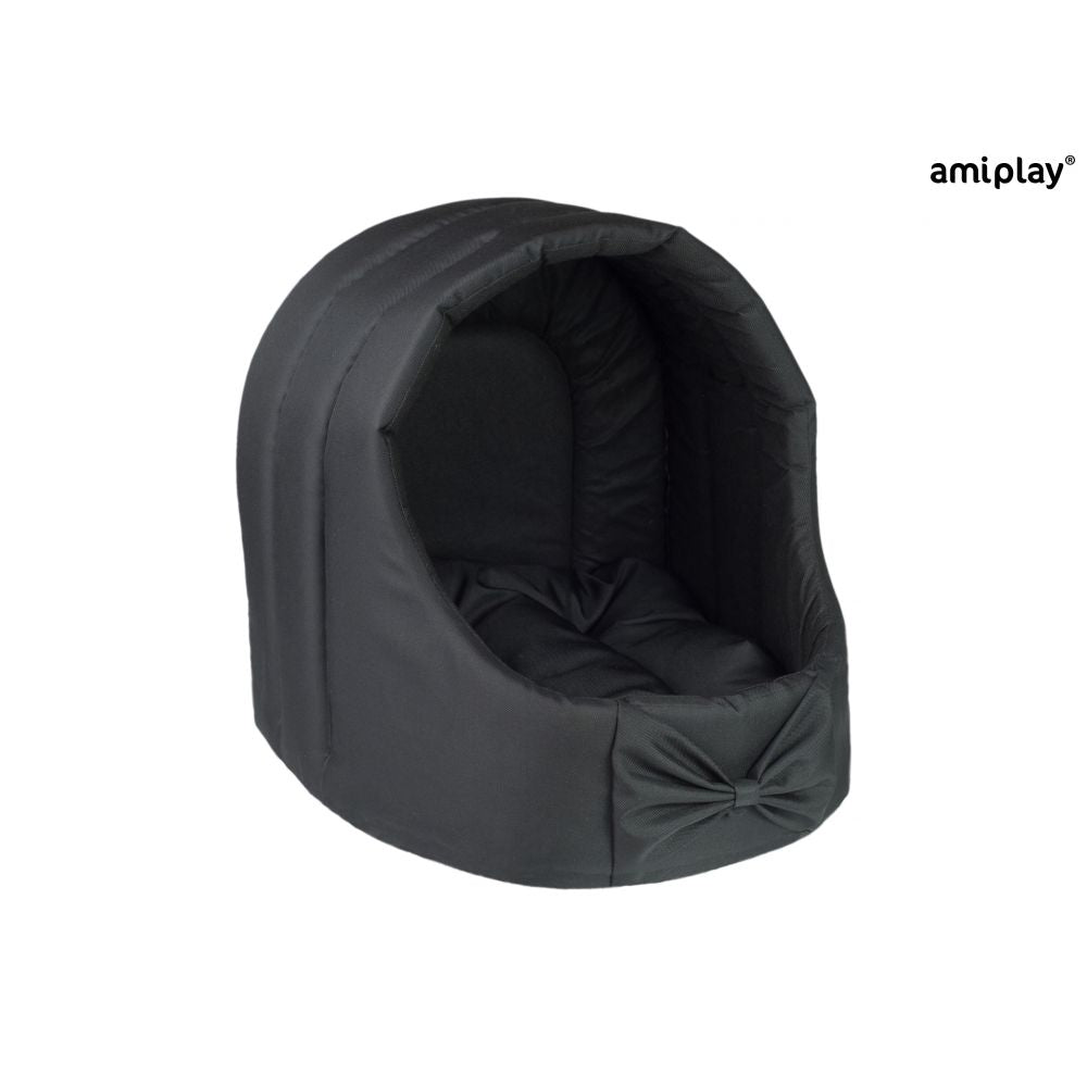 Amiplay Buda Owalna Dla Psa Basic Rozmiar M Czarna
