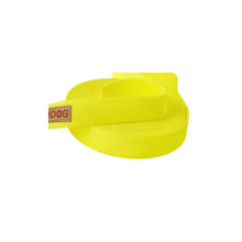 Kendog Smycz Treningowa PVC/TPU Wodoodporna 16 mm / 5 Metrów Neonowy Żółty