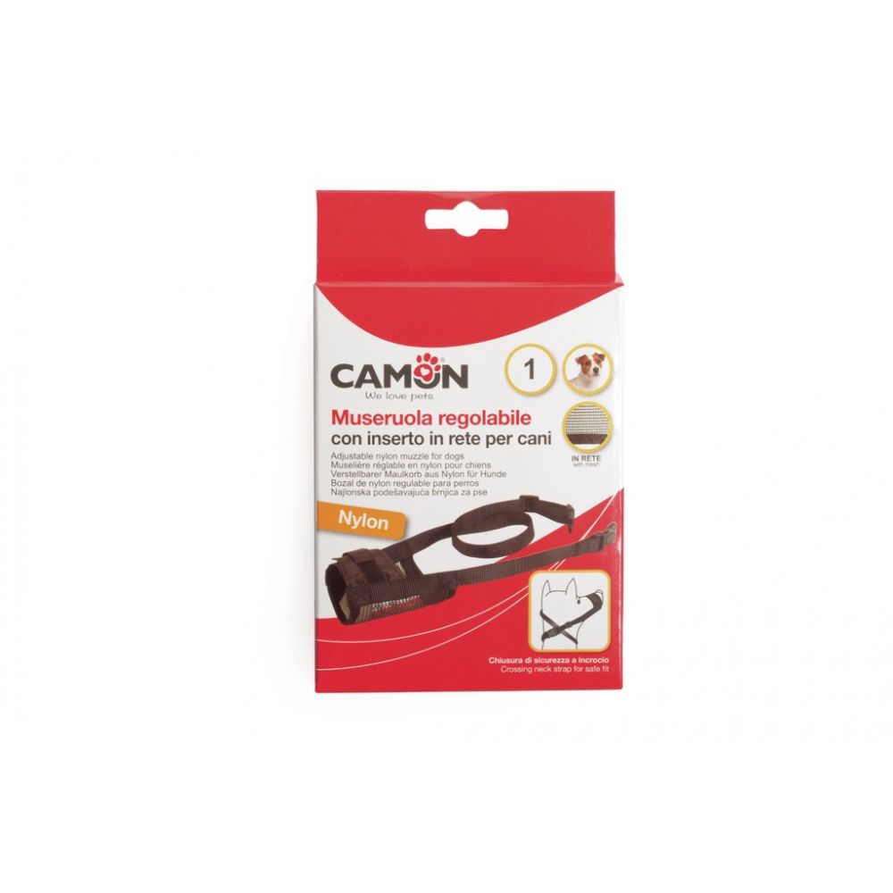 Camon Kaganiec Dla Psa Nylonowy z Siatką Rozmiar XL