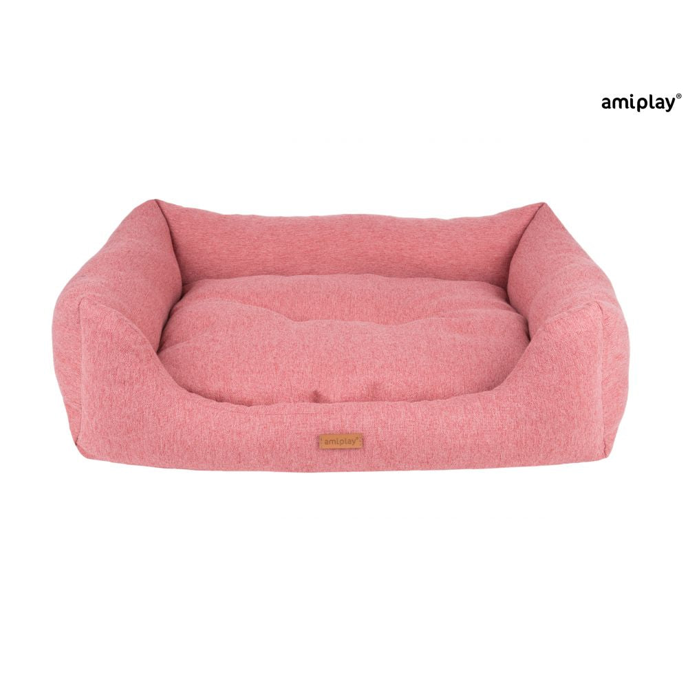 Amiplay Legowisko Sofa Montana Dla Psa Rozmiar M Różowe