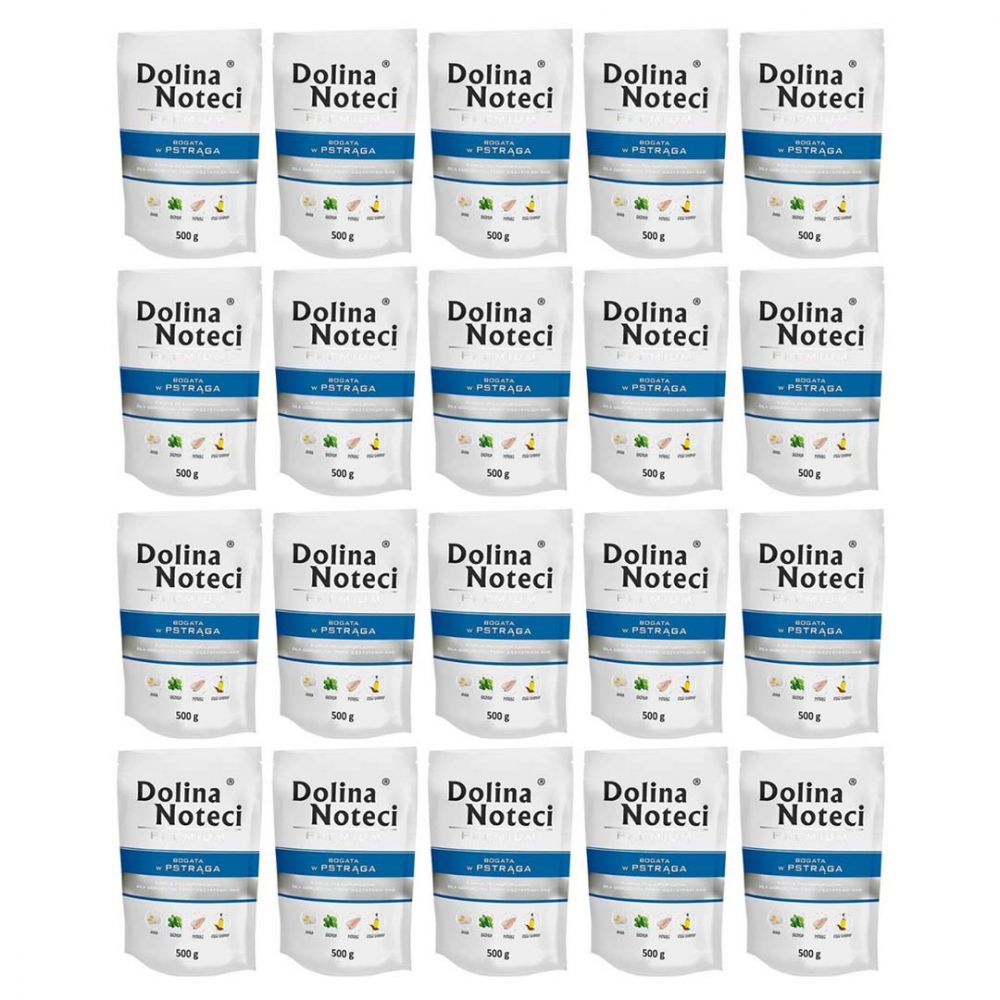 PAKIET FBA Dolina Noteci Premium Pstrąg 500 g X 20