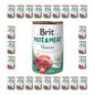 Pakiet Brit Pate & Meat Venison Dziczyzna Mokra Karma Dla Psa 24 x 400 g
