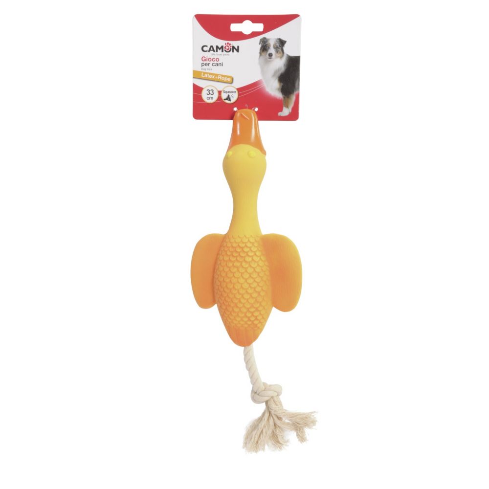 Camon Zabawka Lateksowa Kaczka Dla Psa 33 cm