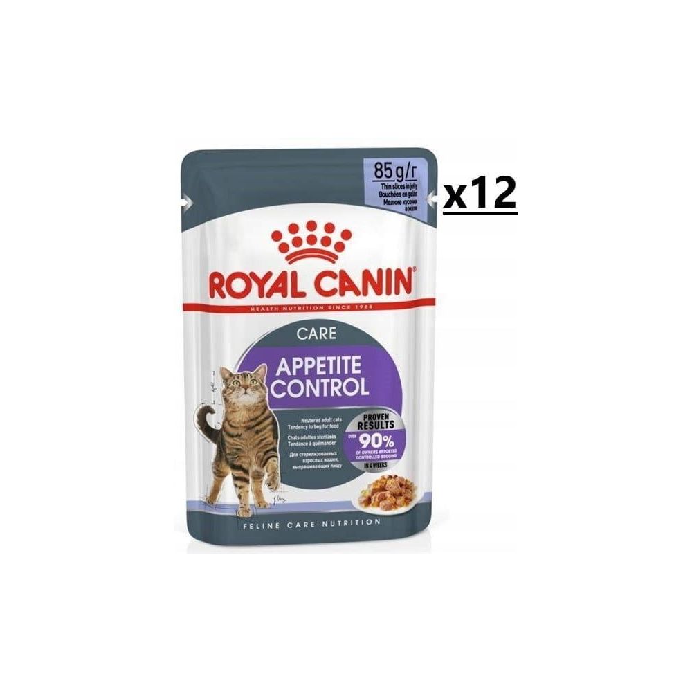 ROYAL CANIN Appetite Control kawałki w galaretce 85g 12 PACK