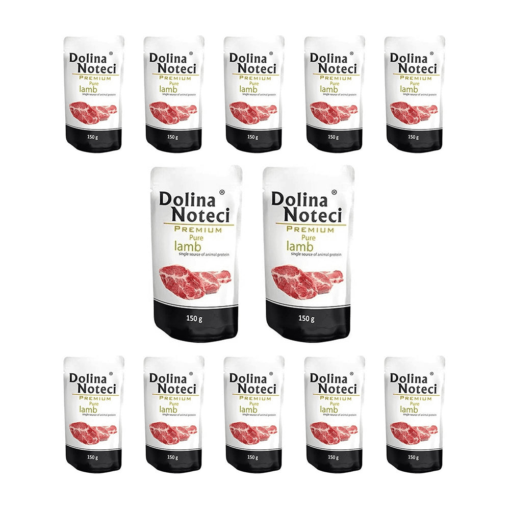 Pakiet Dolina Noteci Premium Pure Jagnięcina 12 x 150 g
