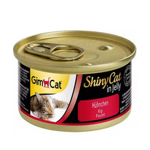 GIMCAT Shiny Cat Kawałki kurczaka w galaretce 70g mokra karma dla kotów