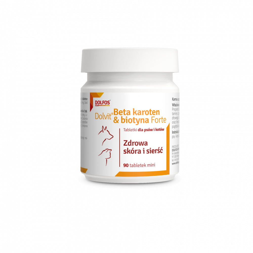 Dolvit Beta Karoten & Biotyna Forte Mini 90 Tabletek