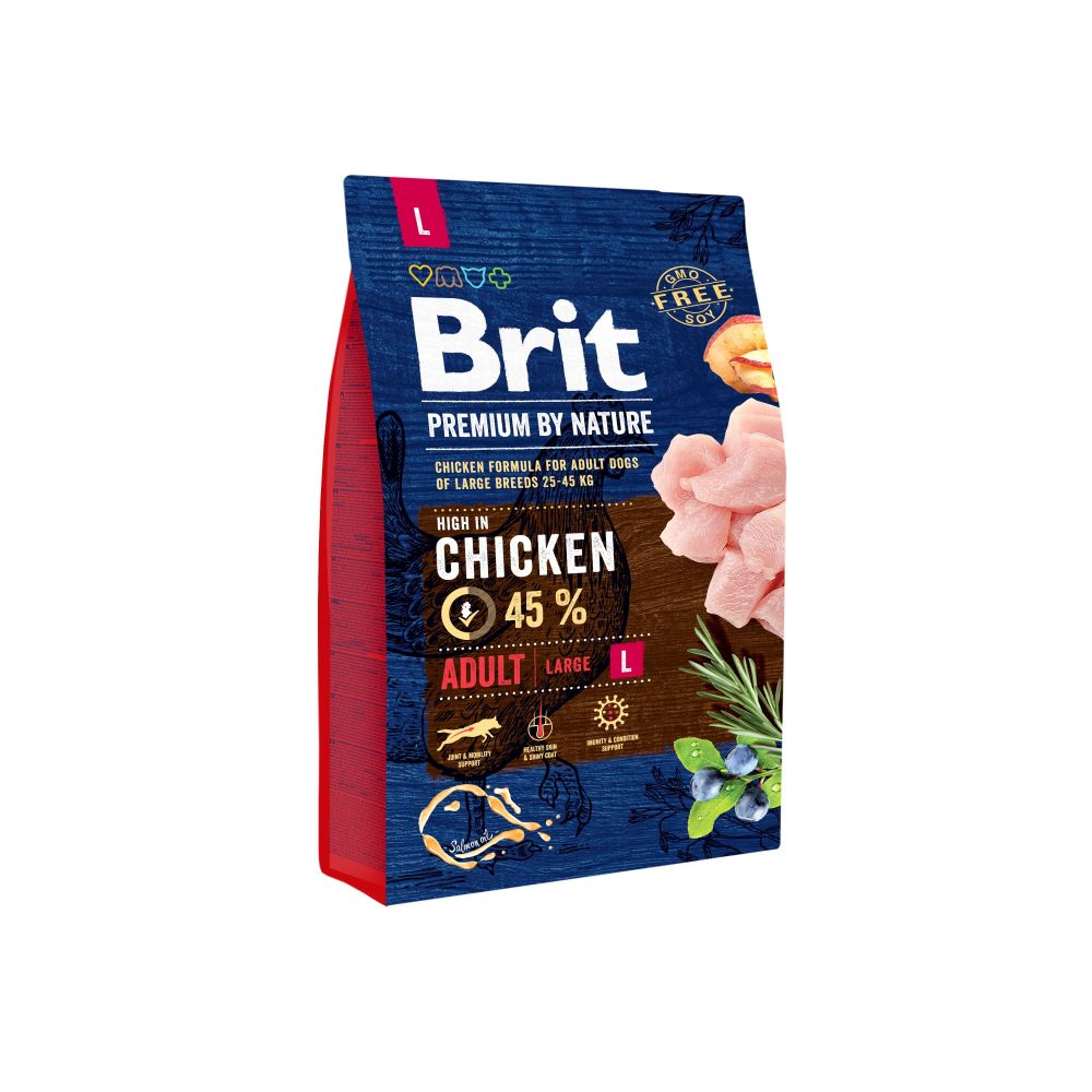 Brit Premium By Nature Chicken Kurczak Adult L 3 kg