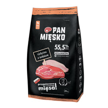 Pan Mięsko Cielęcina z indykiem chrupki M 20kg karma sucha dla psa dorosłego
