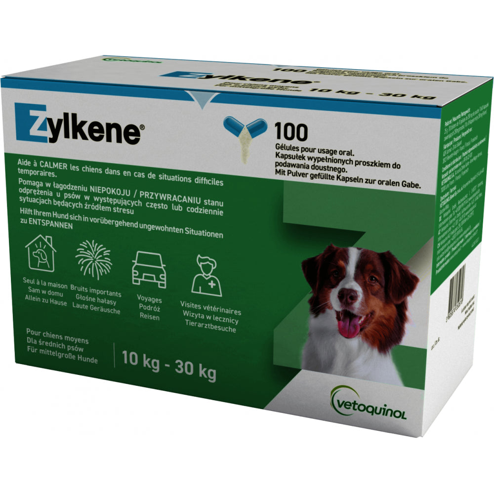 VETOQUINOL Zylkene 225mg 30 kapsułek